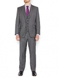 New & Lingwood St James Sharkskin Suit Jacket