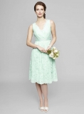 BHS - Mint Lottie Lace Bridesmaid Dress