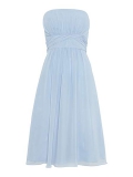 House of Fraser - Ariella Strapless Bridesmaid Chiffon Dress